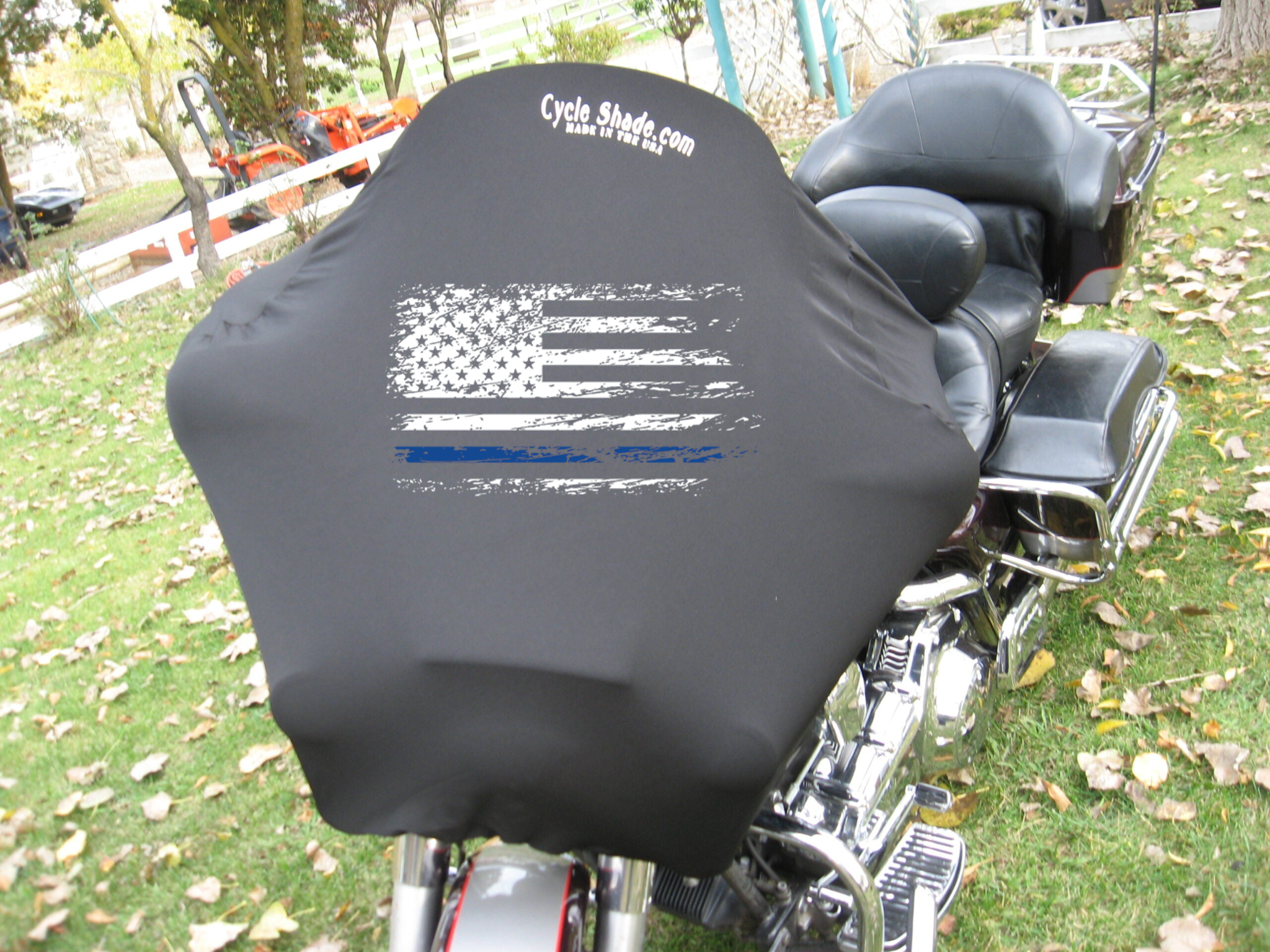 Gauge Cover: Full Face (FFGC) - Thin Blue Line