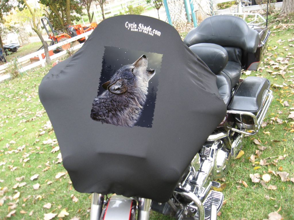 Gauge Cover: Full Face (FFGC) - Howling Wolf