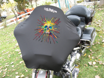 Gauge Cover: Full Face (FFGC) - Splatter Skull