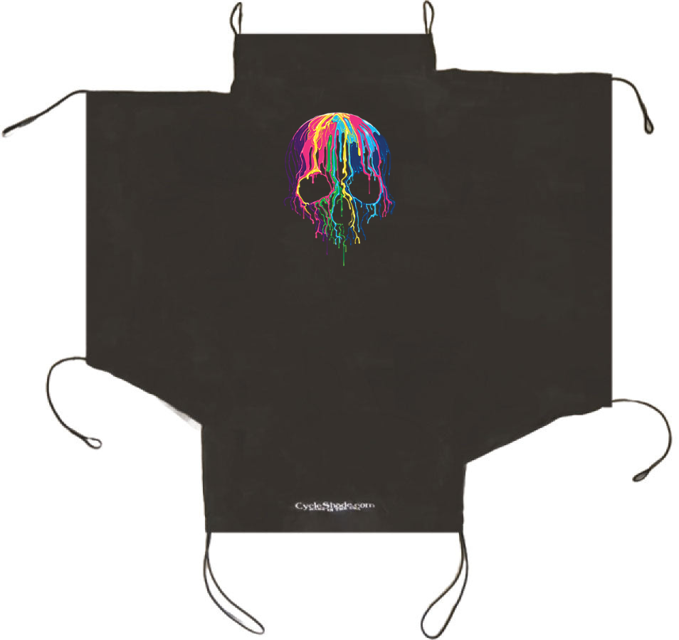 Cycle Shade - GoldWing/Tri Glide - Melting Skull
