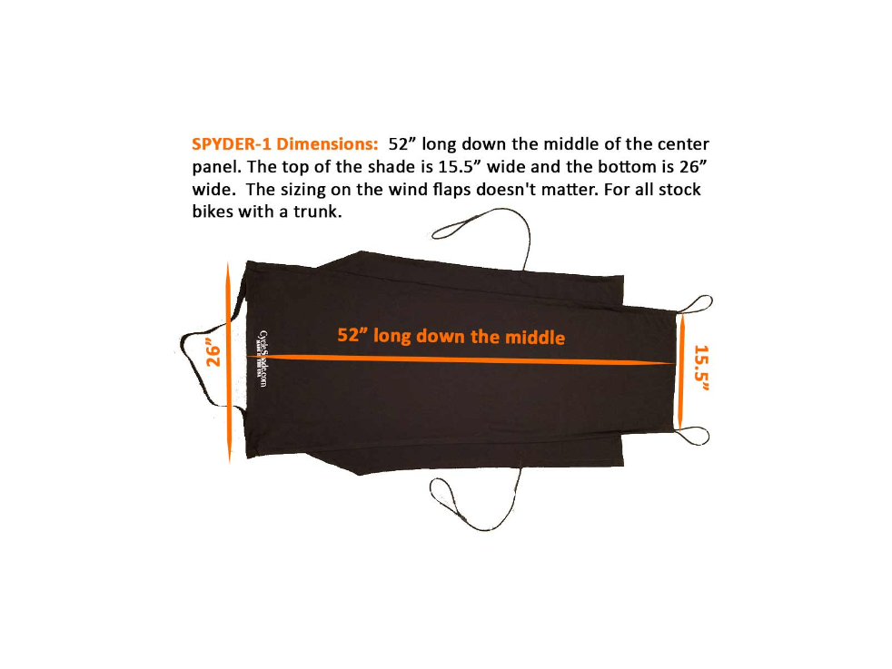 Can-Am Spyder Shade - SPYDER-1 - No Graphic