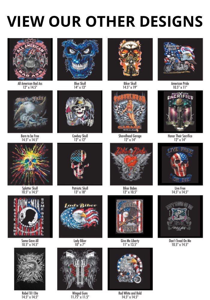 Gauge Cover: Full Face (FFGC) - Splatter Skull