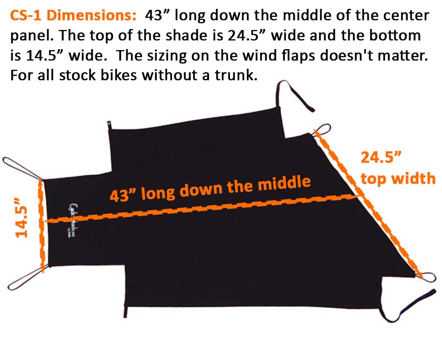 CS-1 For Bikes without a Trunk - Biker Babes