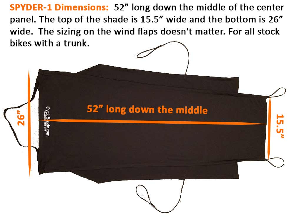 Can-Am Spyder Shade - SPYDER-1 - Patriotic Skull